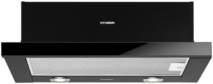 Вытяжка встраиваемая Hyundai HBH 6236 BG черный