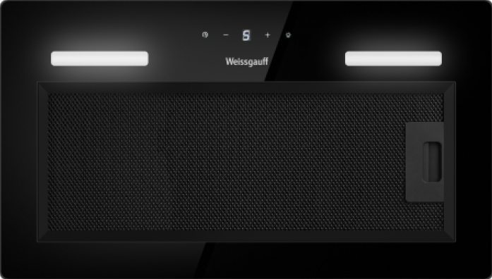 Вытяжка Weissgauff Вытяжка Weissgauff BOX 850 Touch Black Glass 439059 в магазине «На диване» в Калуге  — Выгодная цена