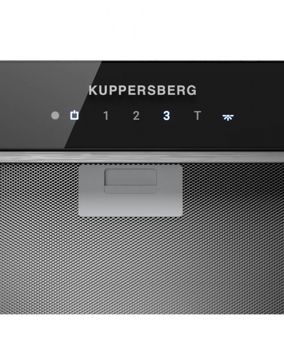 Вытяжка встраиваемая Kuppersberg INNOVA V 60 Black в магазине «На диване» в Калуге  — Выгодная цена
