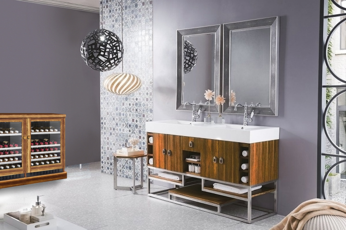 Винный шкаф DOMETIC C50G Double Wooden Zebrano в магазине «На диване» в Калуге  — Выгодная цена