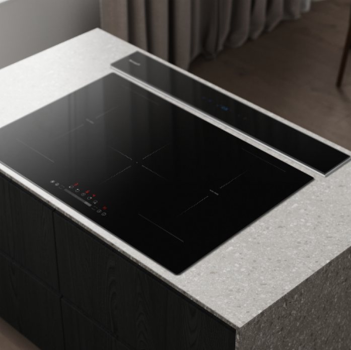 Вытяжка Weissgauff Down Draft 900 Touch Premium Inox + Комплект для установки (2 места) в магазине «На диване» в Калуге  — Выгодная цена