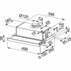 Встраиваемая вытяжка Franke FTC 532L GR/XS 315.0547.794 в магазине «На диване» в Калуге  — Выгодная цена